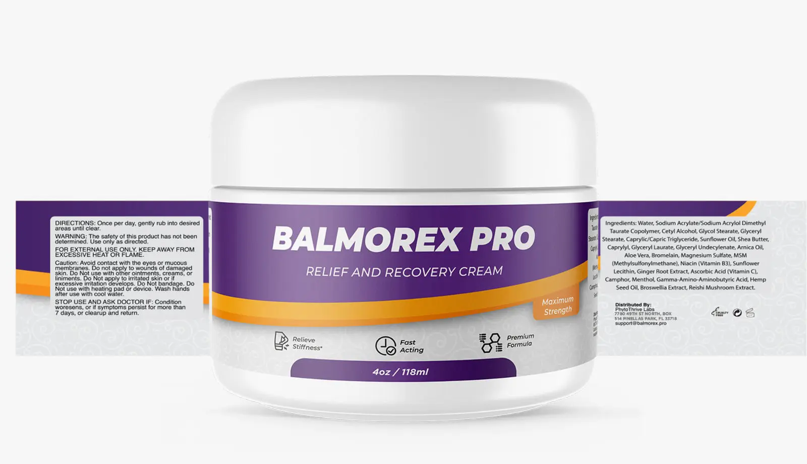 balmorex pro supplement facts